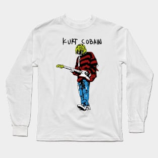 Kurt Cobain Long Sleeve T-Shirt